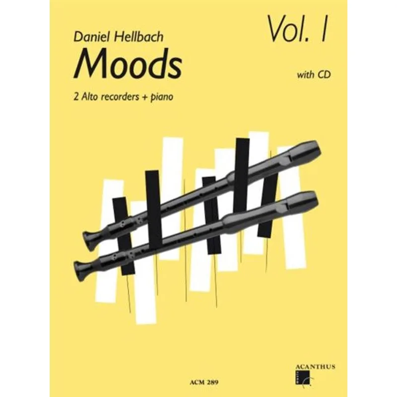 Acanthus Moods 1 + CD (pro 2 altové flétny)