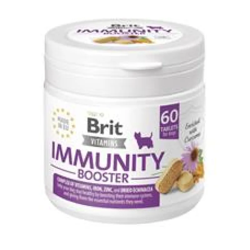 Brit Dog Vitamins Immunity Booster 120g (60tbl) 1 bal.