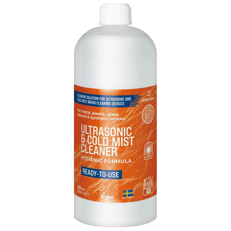 Čistiaci roztok pre elektrické čističe DISICIDE All1Clean Ultrasonic & cold mist cleaner 1000 ml