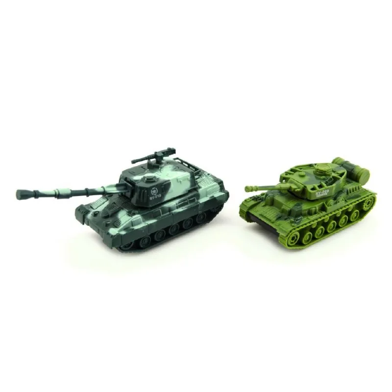 teddies Tank plast 11cm asst 2 farby na zotrvačník