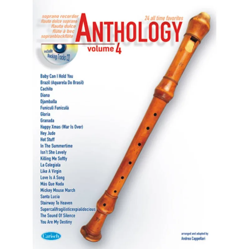 Edition Carisch Anthology Soprano Recorder Vol. 4