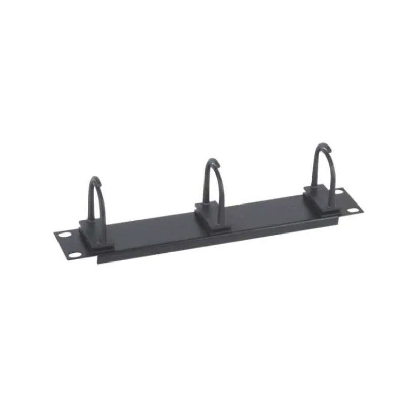 XtendLan 10" vyvazovací panel 1U 3x plastová úchytka (PP01-CB)