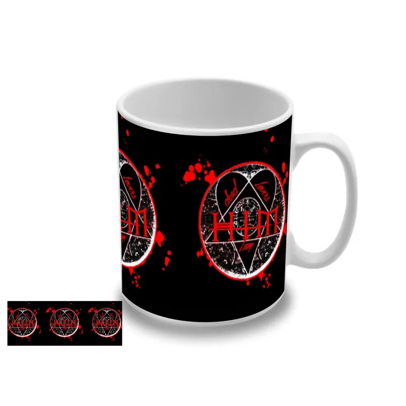 HIM - Red Heartagram (hrnček)