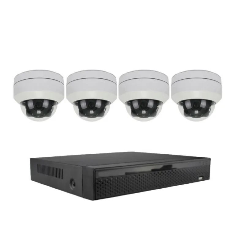 4CH PTZ IP 5MPx kamerový set Zoneway - 4x mini PTZ kamera a 16CH NVR2104