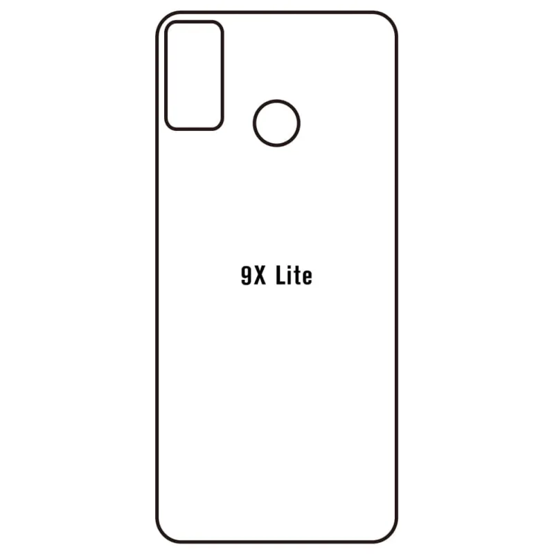 Sunshine Honor 9X Lite Zadná Hydrogél ochranná fólia Strih: Zadná časť 1, Typ fólie: Matná