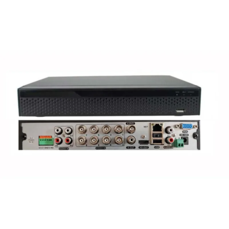 12CH IP/8CH AHD 5MPx hybridní rekordér 4K XVR | ZONEWAY XVR2108