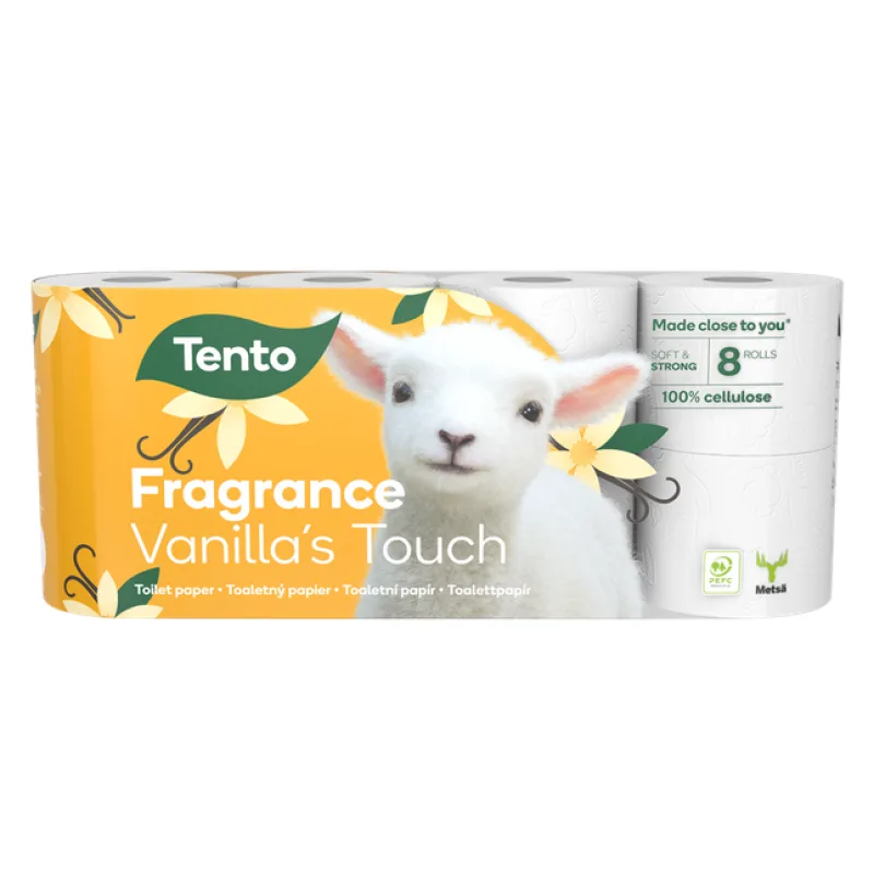 Tento Frangrance Vanila´s Touch 3-vrstvový 8 ks