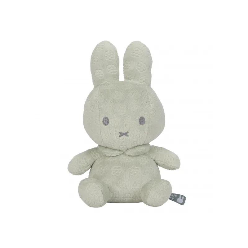Little Dutch Králiček Miffy Green Flower 20 cm