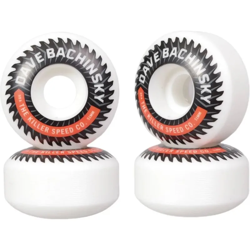 Killer Dave Bachinsky 99A Pro Kolieska na skateboard 4-súprava (51mm|Saw)