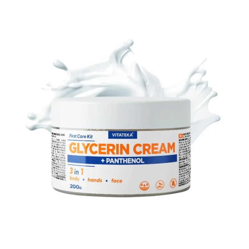 Vitateka Glycerínový krém s pantenolom - 200 g -