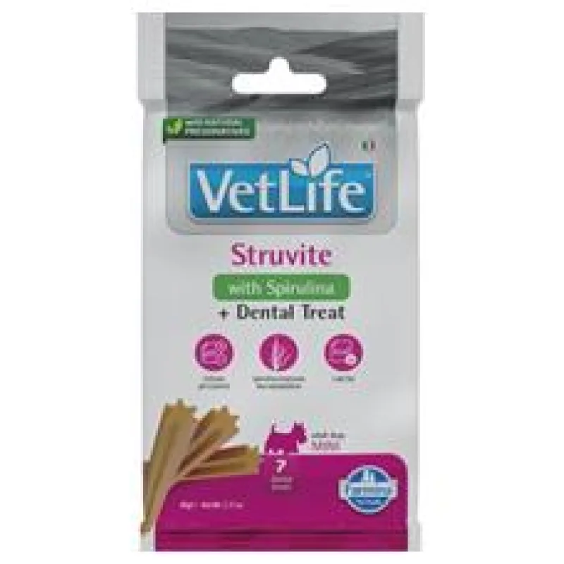 Vet Life Dog Dental Snack Struvite Adult Mini 60g