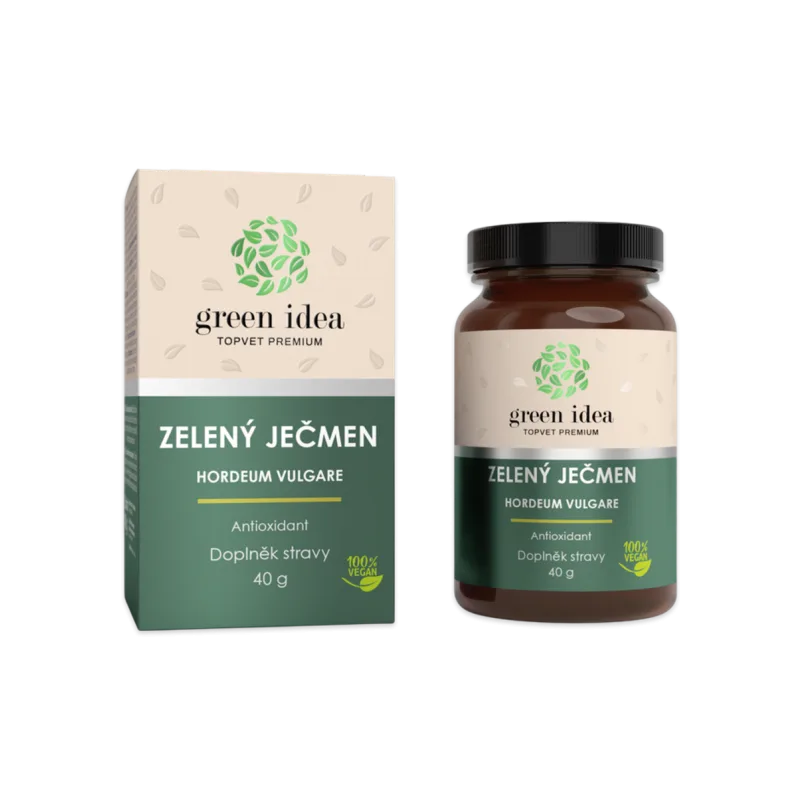Green idea Zelený jačmeň sypaný 40 g –
