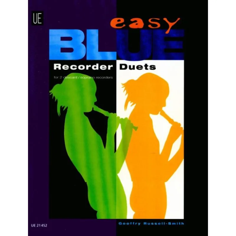 Universal Edition Easy Blue Recorder Duets