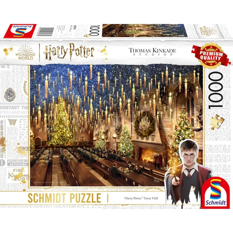 Puzzle Schmidt 1000 dielikov Harry Potter: Veľká sieň