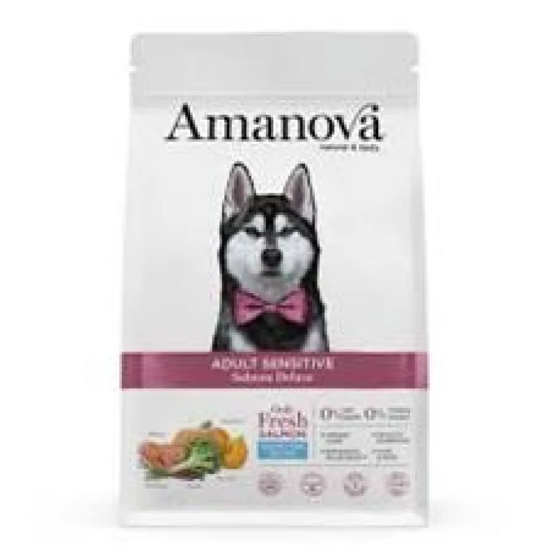 Amanova Dog Adult Sensitive Salmon & Pumpkin GF 2 kg