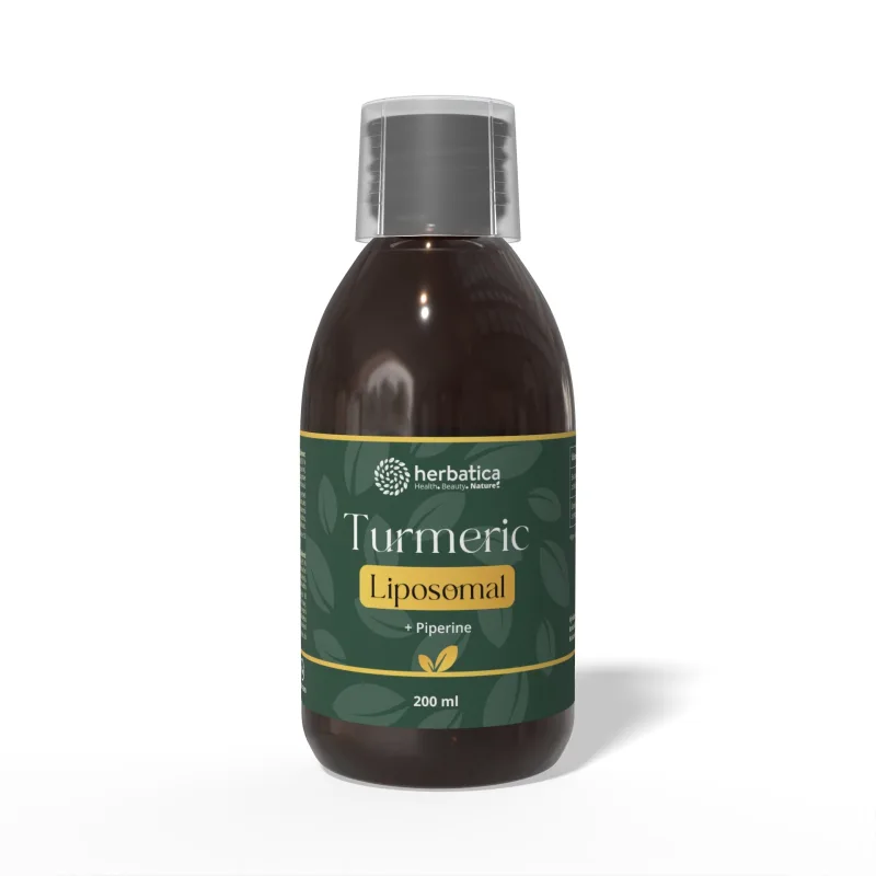 Herbatica Lipozomálny Kurkuma Extrakt + Piperín - 200 ml -