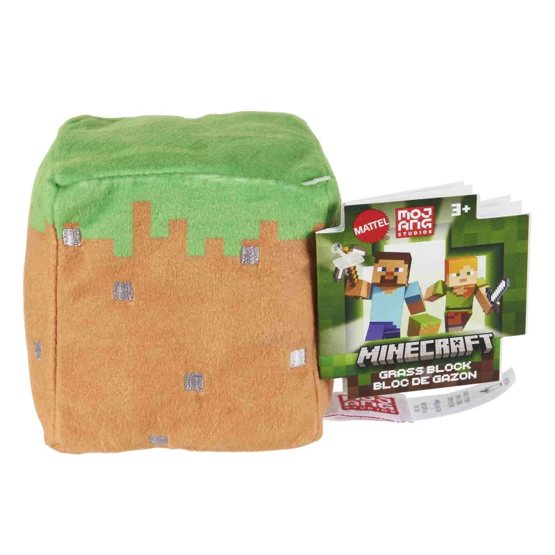Mattel MINECRAFT PLYŠOVÁ KOSTKA ASST