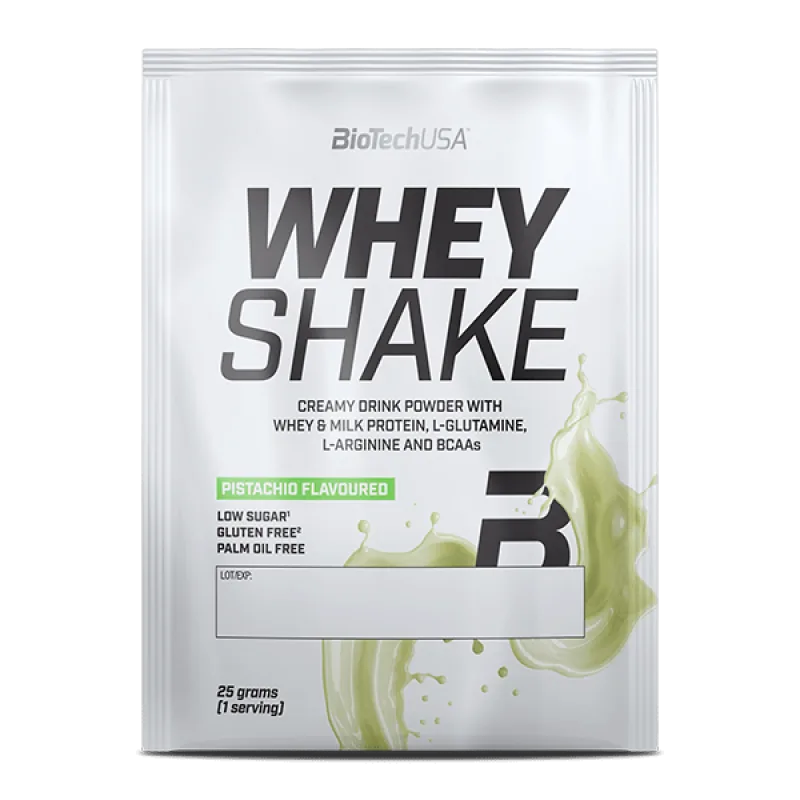 Whey Shake 25 g - BioTech USA Príchuť: Pistácia