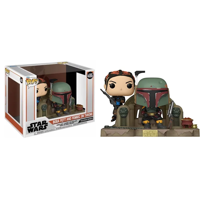 Funko POP! Star Wars The Mandalorian Boba Fett & Fennec Shand Moments