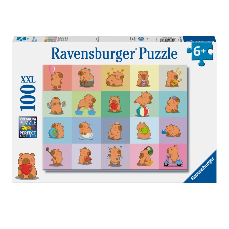 Ravensburger Kapybara 100 dielikov
