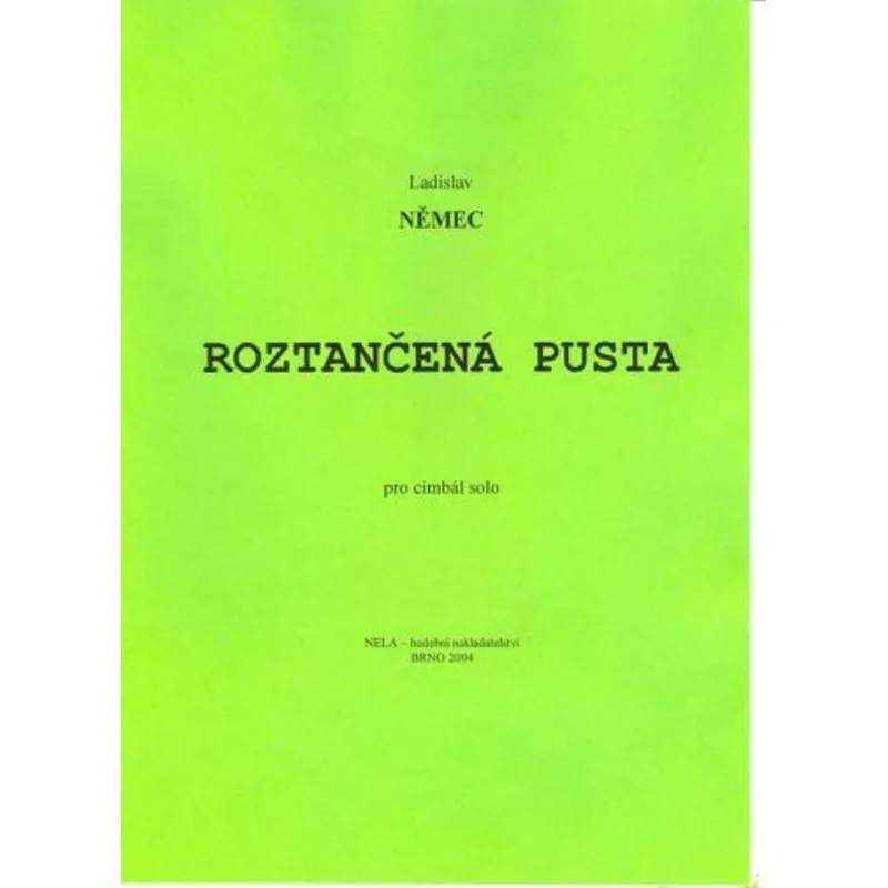 NELA Roztančená pusta pro cimbál solo