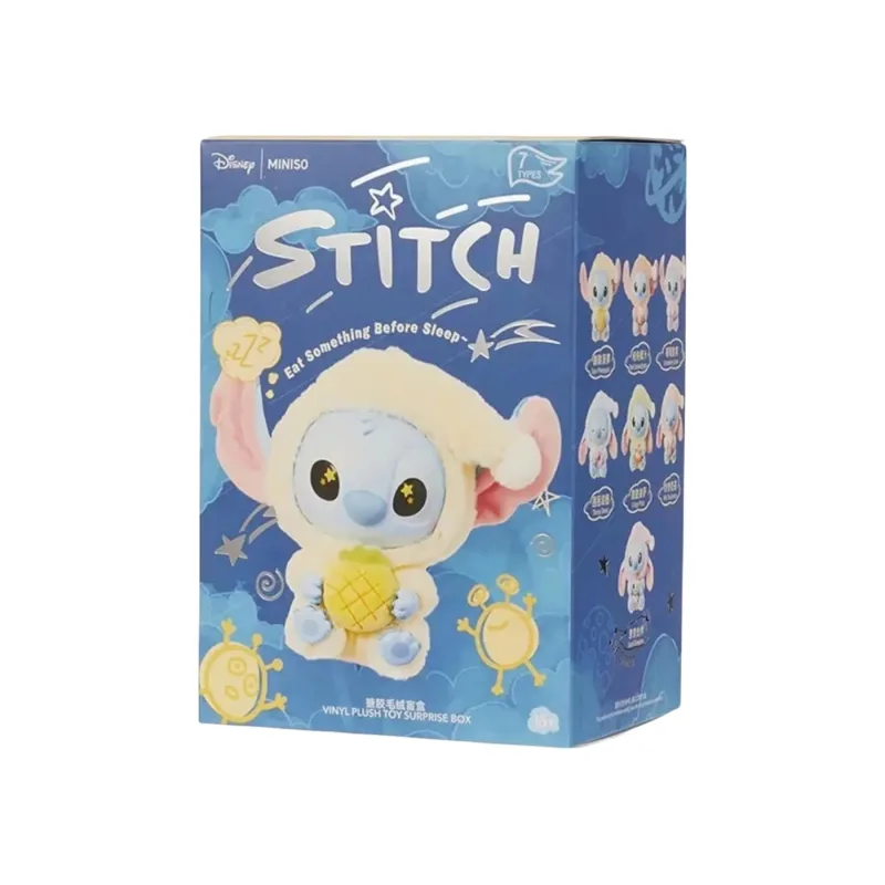 Miniso Disney Stitch Eat Something Before Sleep Blind Box - OS