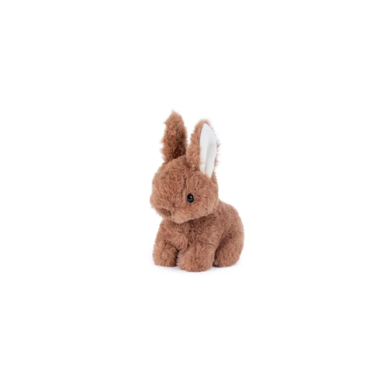 Teddies Zajac hnedý plyšový malý 13x15cm 0m+