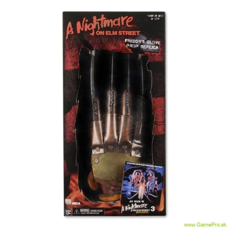 Nightmare On Elm Street 3 replika 1/1 Freddys Glove