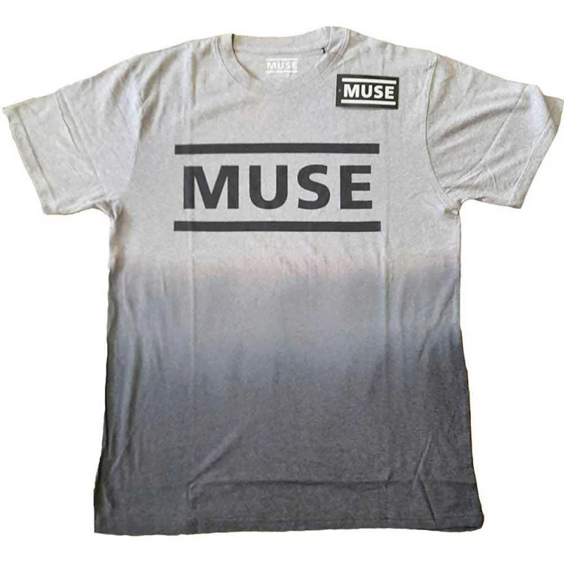 Muse - Logo (White) (Wash Collection) (tričko)
