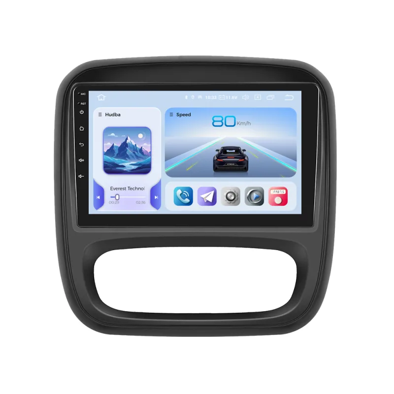 Xtrons 2DIN autorádio IQP-XEV35 Android, Renault Trafic III / Opel Vivaro B IQP-UN08M/A7288