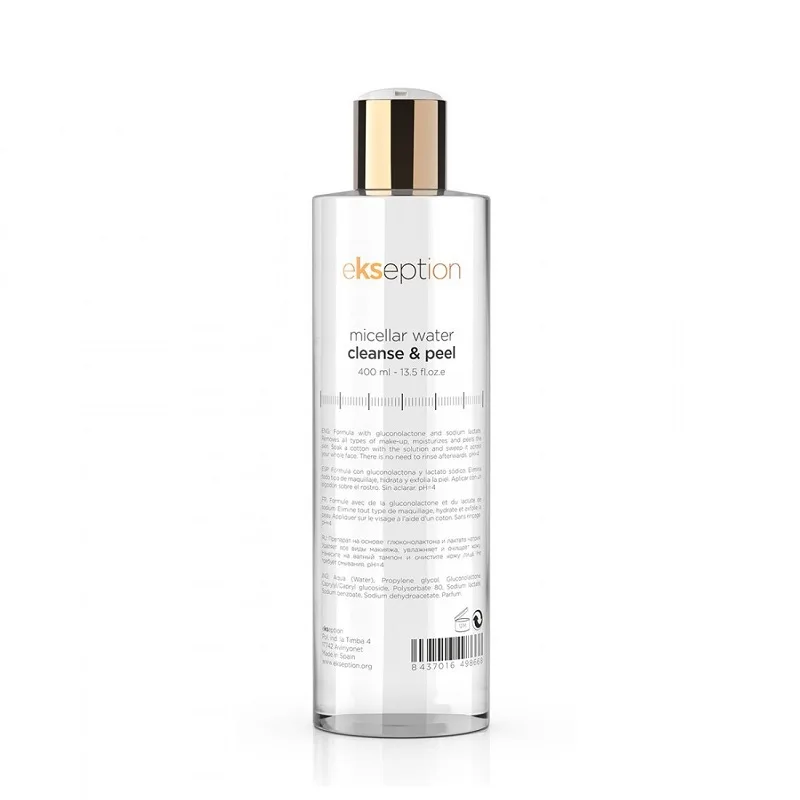 Ekseption Micellar Water Cleanse & Peel 400ml