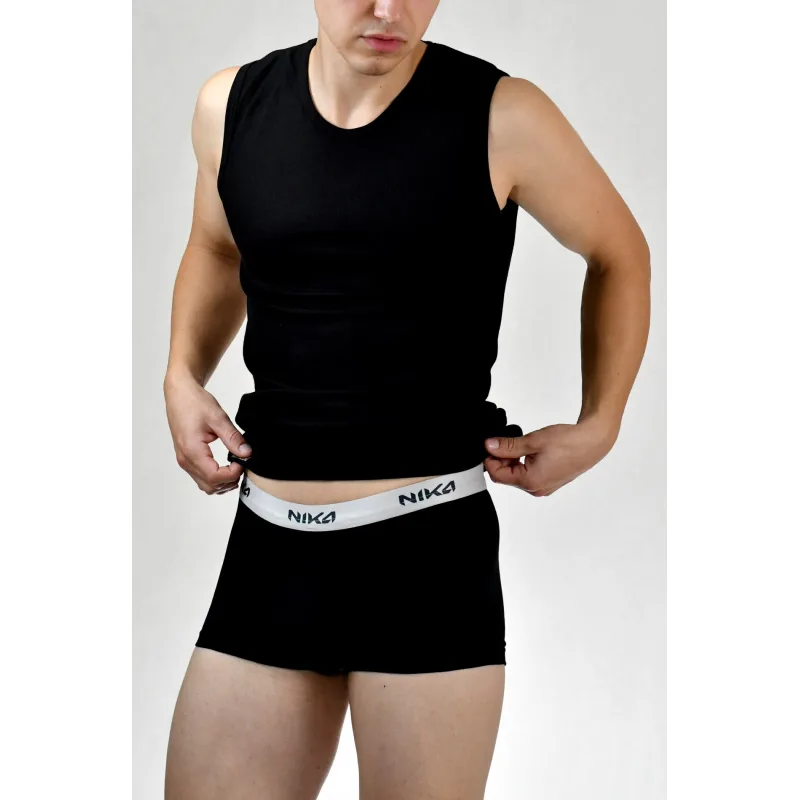 Pánske INTIMA boxerky set 3ks - XXL, čierna sýta