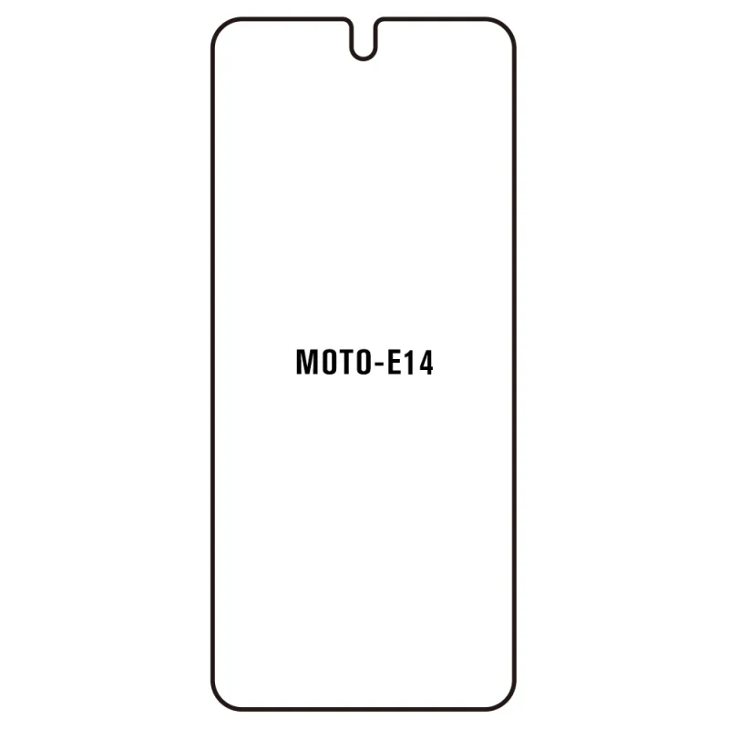 Sunshine Motorola E14 Predná Hydrogél ochranná fólia Strih: Kompatibilná s krytom 2, Typ fólie: Anti-Spy (Privacy)