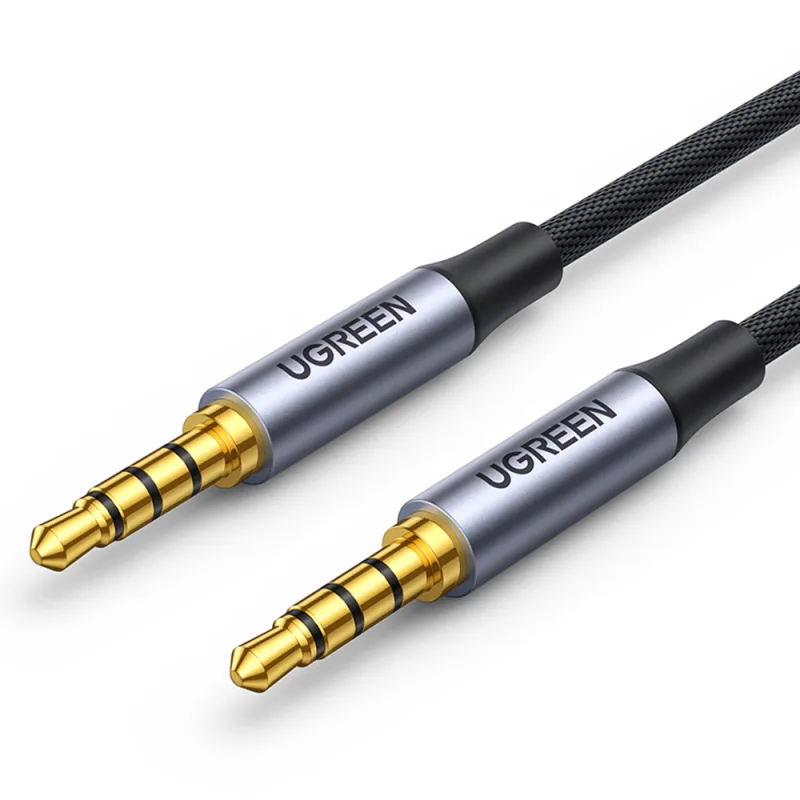 Ugreen AV183 20785 kábel 3,5 mm mini jack / 3,5 mm mini jack 3 m - šedý