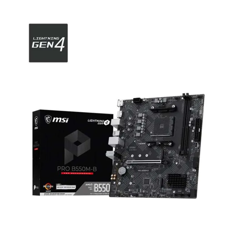 MSI PRO B550M-B/AM4/mATX (PRO B550M-B)