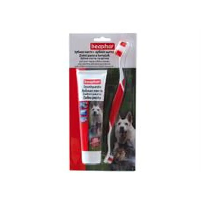 Pasta zubní BEAPHAR + kartáček kombipack 1 ks