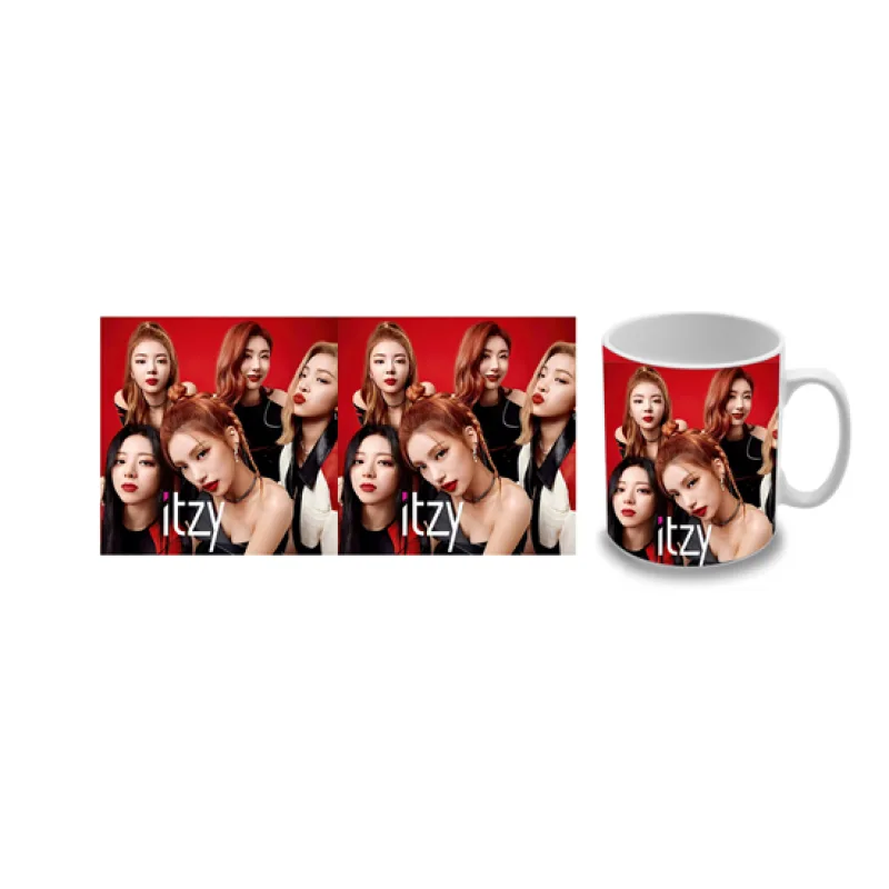 Itzy - Red Poster (hrnček)
