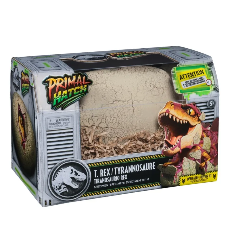 Spin Master PRIMAL HATCH DINO INTERAKTÍVNY T-REX LIAHNÚCI SA Z VAJÍČKA