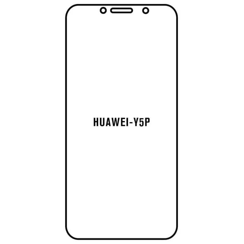Sunshine Huawei Y5P Predná Hydrogél ochranná fólia Strih: Kompatibilná s krytom, Typ fólie: Číra