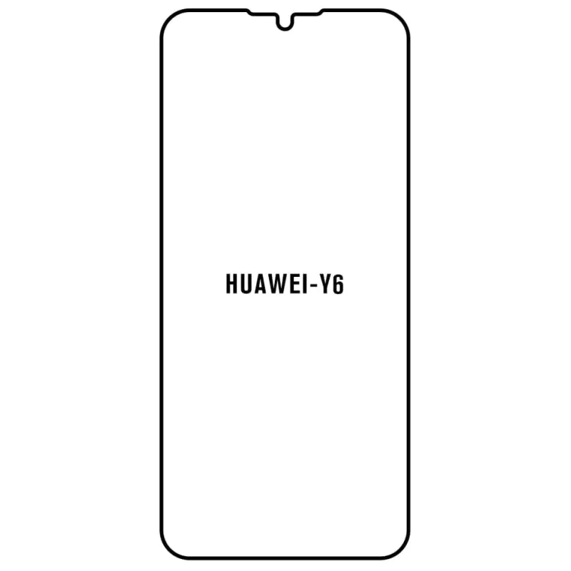 Sunshine Huawei Y6 2019 / Y6 Prime 2019 Predná Hydrogél ochranná fólia Strih: Predná 1, Typ fólie: Anti-Spy (Privacy)