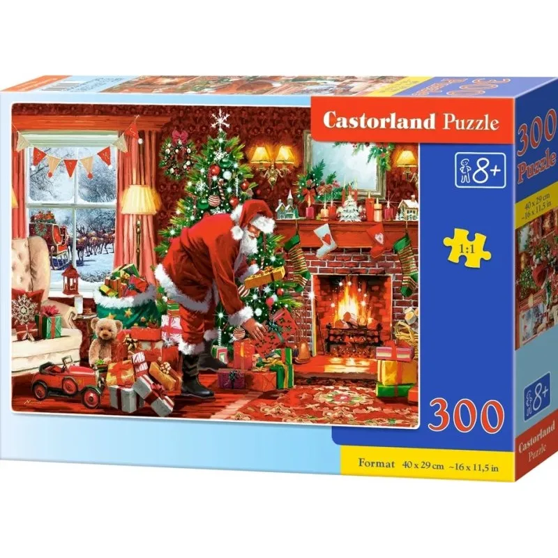 Castorland Puzzle Santova špeciálna roznáška 300 dielikov