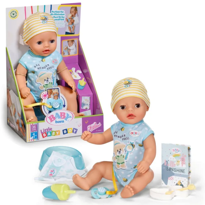 Zapf BABY born Little, chlapček, 36 cm