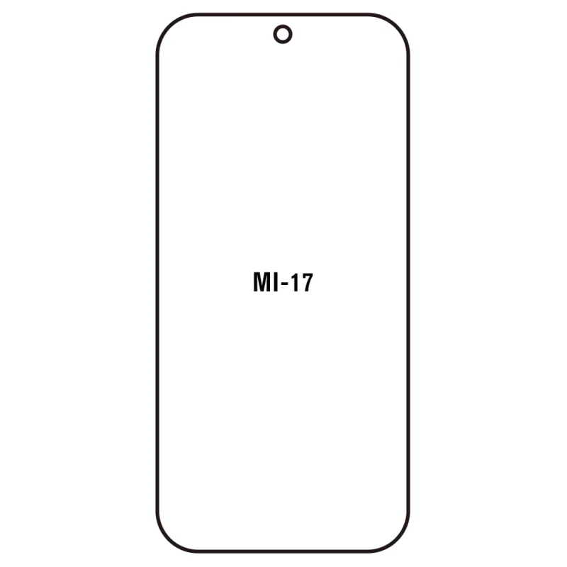 Sunshine Xiaomi 17 Predná Hydrogél ochranná fólia Strih: Predná 2, Typ fólie: Číra