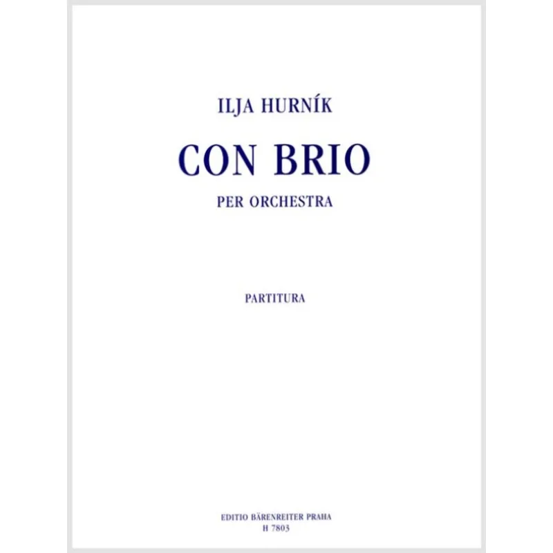 Bärenreiter Con brio per orchestra