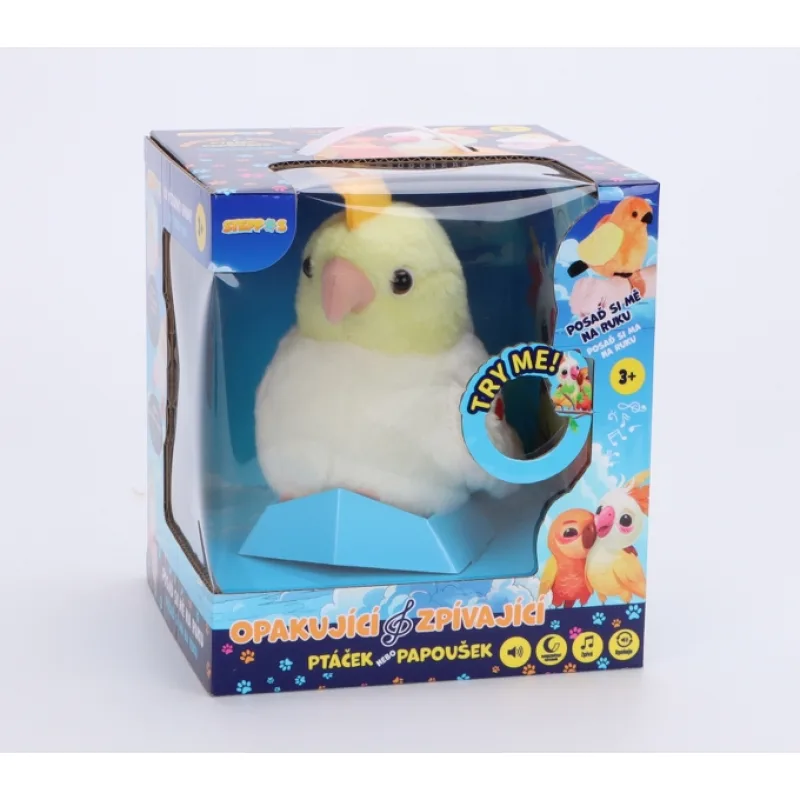 Steppos Mac Toys STEPPOS Opakujúci a spievajúci papagáj