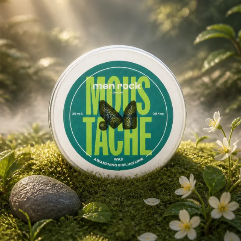 Men Rock posilňujúci vosk na fúzy (25 ml)