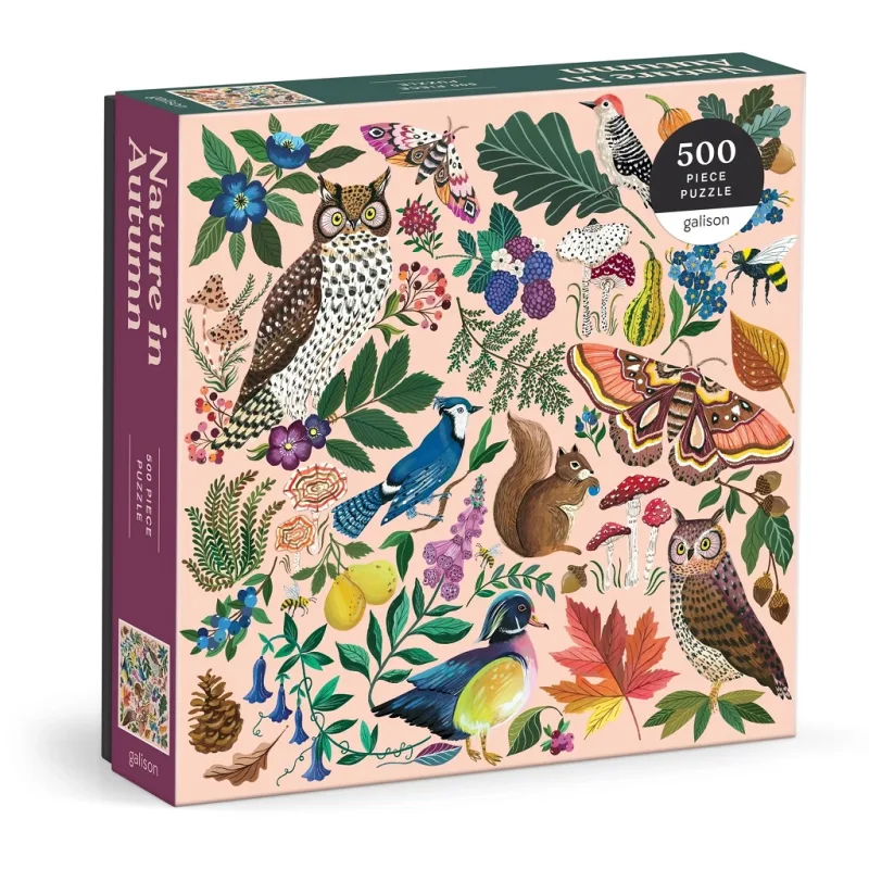 Galison Galison Puzzle Jesenná príroda 500 dielikov