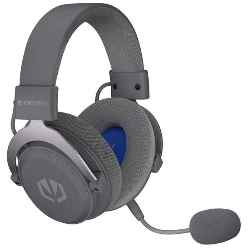 Endorfy headset VIRO Infra Wireless Alt Grey lehký / USB-C / BT / pop-up filtr / šedý (EY1A012)