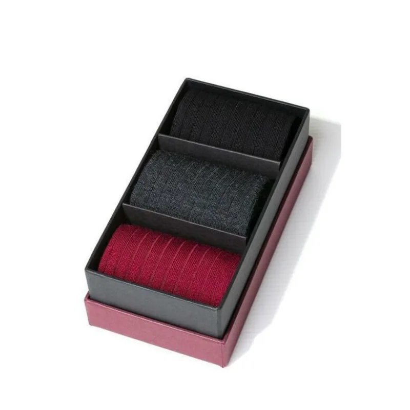 3pack pánskych vlnených ponožiek Steven v krabičke 44/46