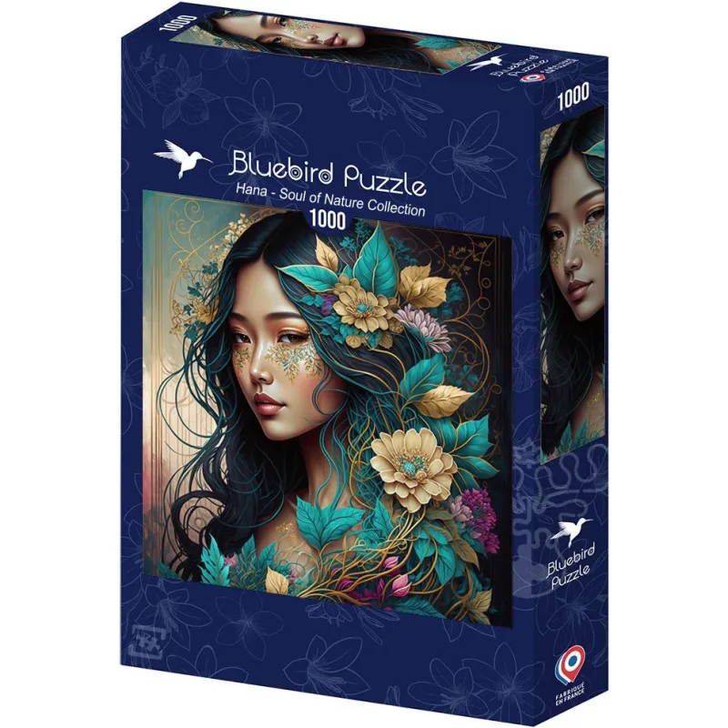 Štvorcové puzzle Bluebird 1000 dielikov Soul of Nature: Hana